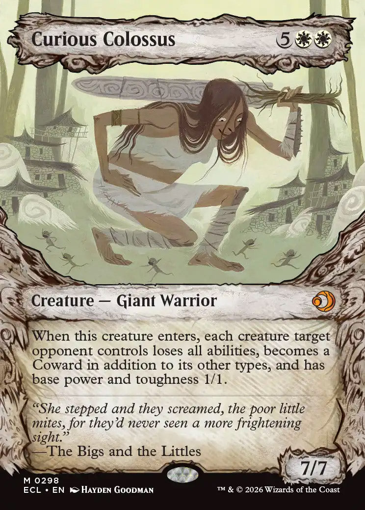 ECL 298 Curious Colossus (0298 - Showcase) M