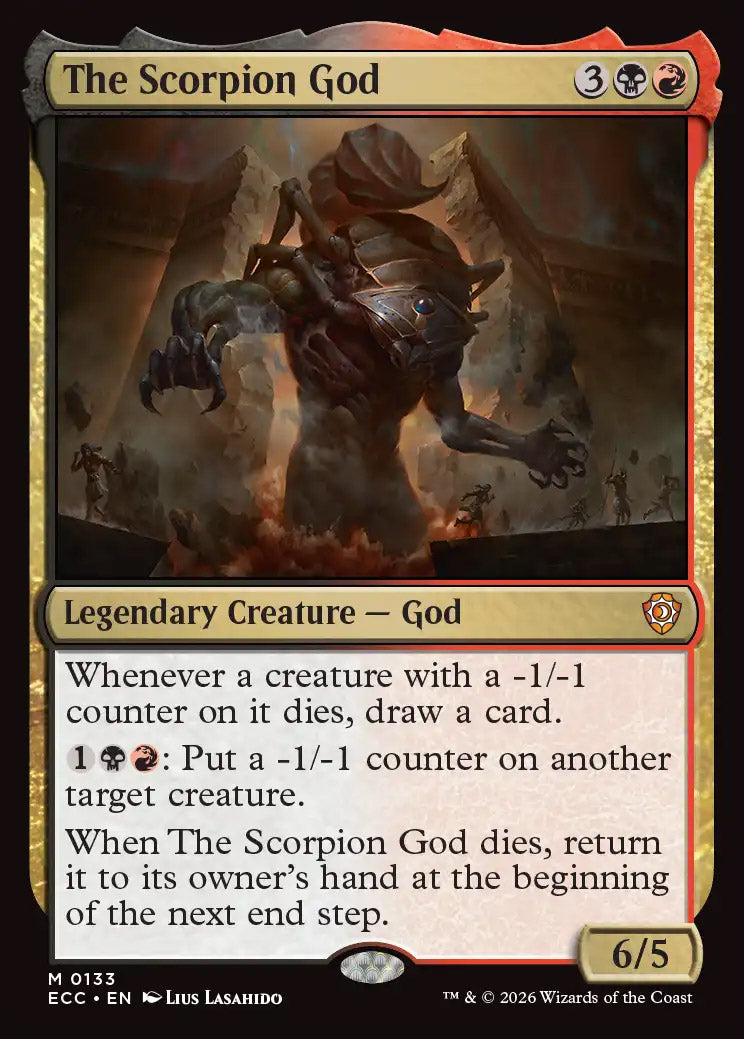 ECC 133 The Scorpion God M