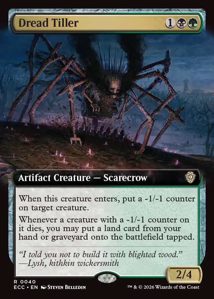 ECC 040 Dread Tiller (0040 - Extended Art) R