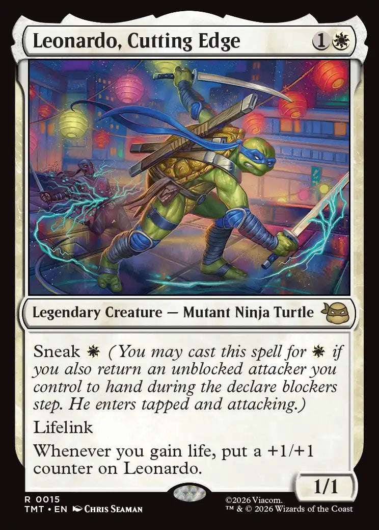 TMT 015 Leonardo, Cutting Edge R
