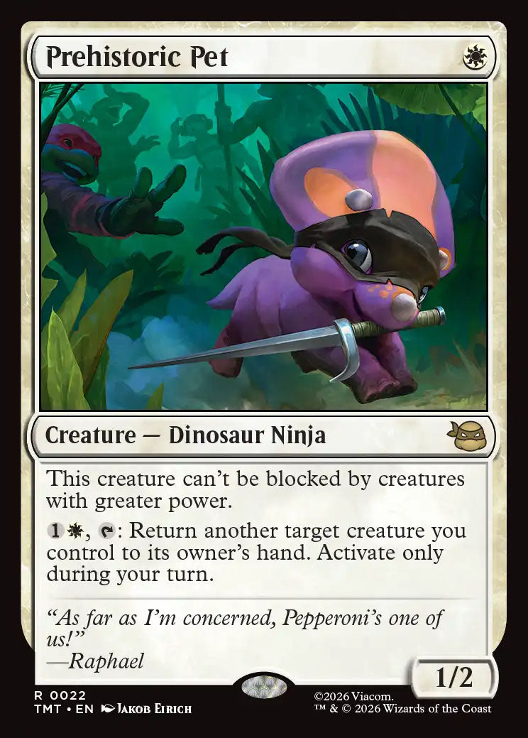 TMT 022 Prehistoric Pet R