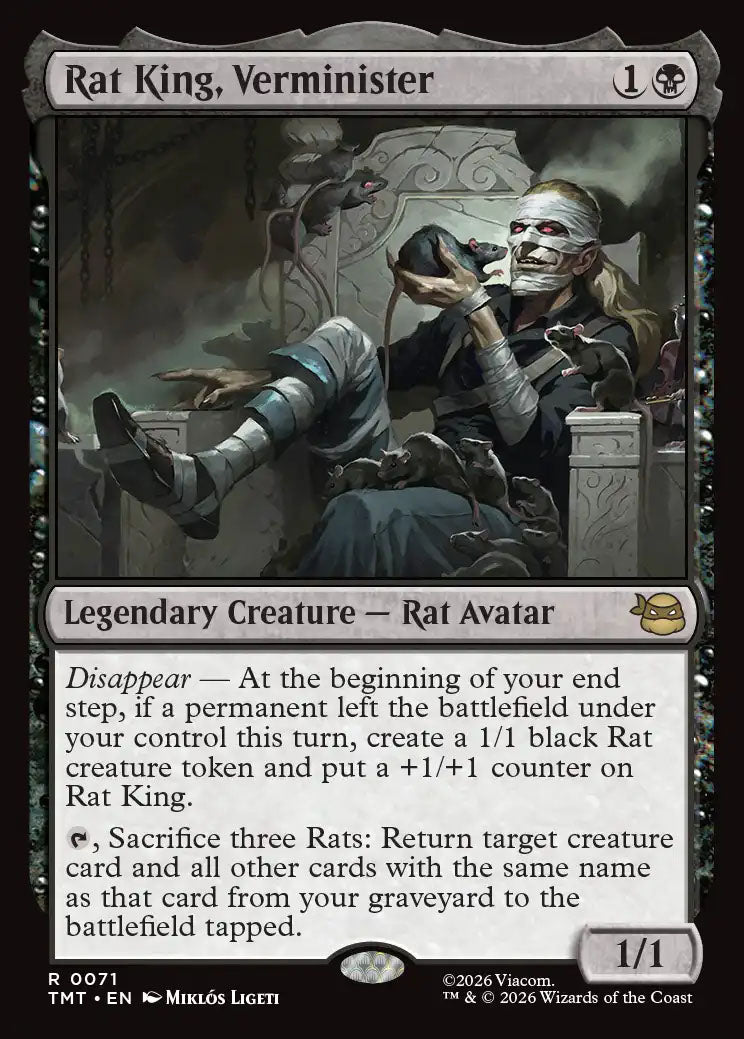 TMT 071 Rat King, Verminister R
