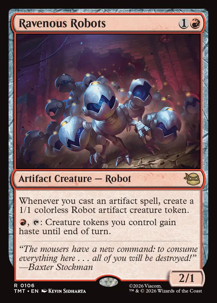 TMT 106 Ravenous Robots R