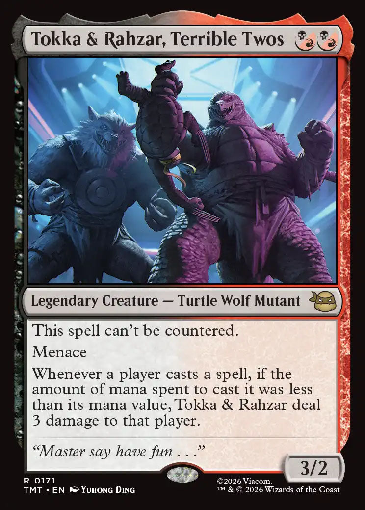 TMT 171 Tokka & Rahzar, Terrible Twos R