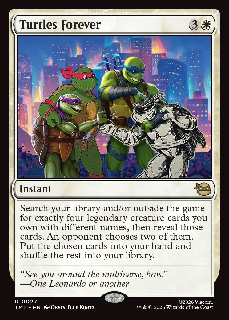 TMT 027 Turtles Forever R