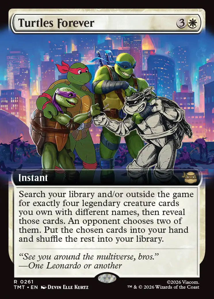 TMT 261 Turtles Forever (0261 - Extended Art) R