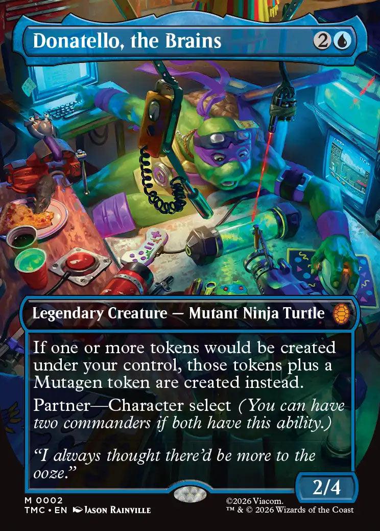 TMC 002 Donatello, the Brains (0002 - Borderless) M