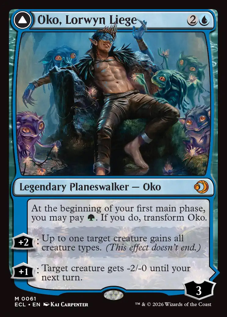 [Foil] ECL 061 Oko, Lorwyn Liege M