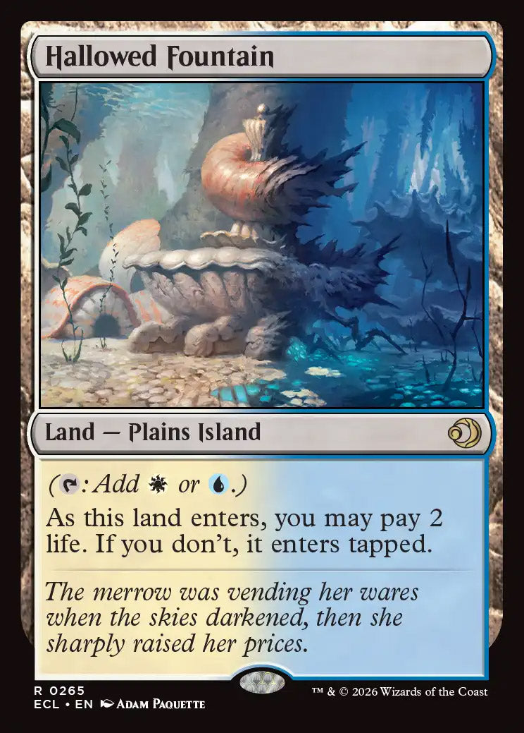 [Foil] ECL 265 Hallowed Fountain R