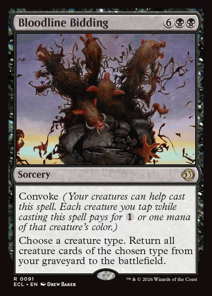 [Foil] ECL 091 Bloodline Bidding R