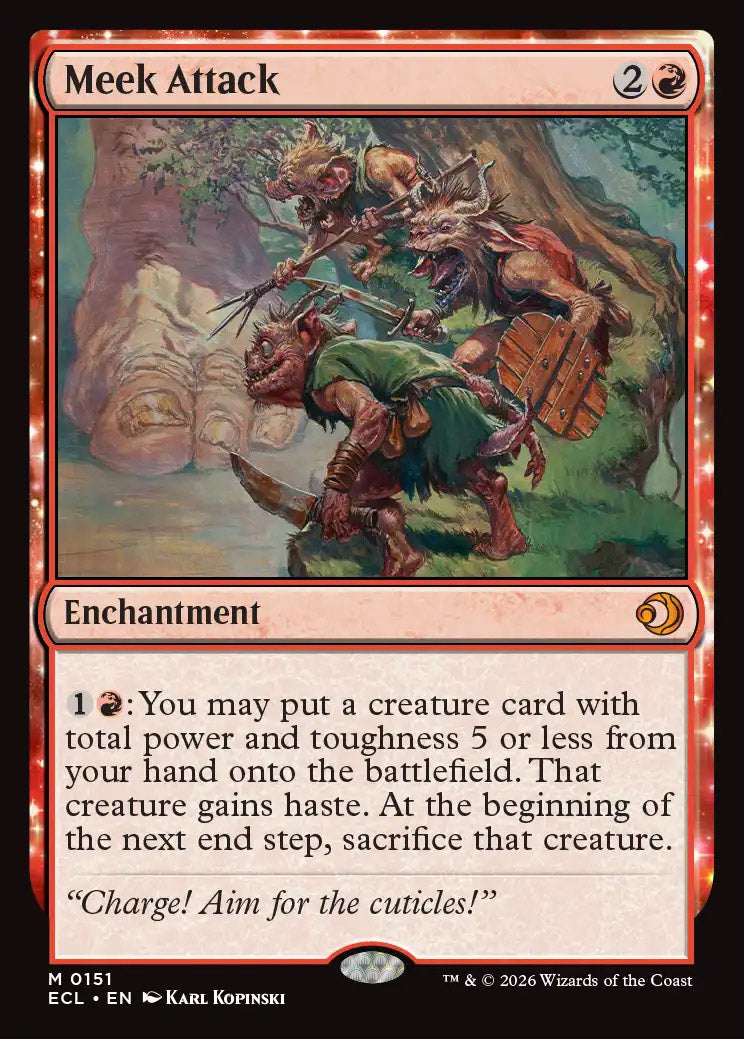 [Foil] ECL 151 Meek Attack M