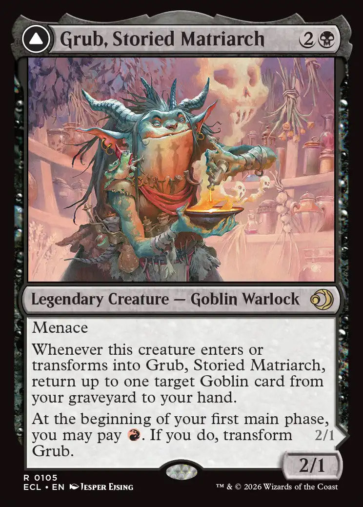 [Foil] ECL 105 Grub, Storied Matriarch R