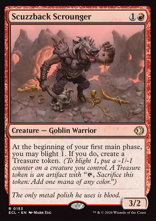 [Foil] ECL 153 Scuzzback Scrounger R