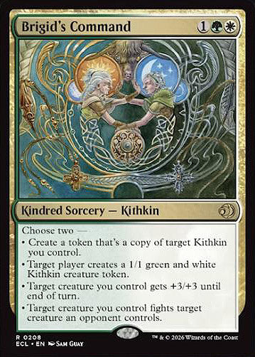 [Foil] ECL 208 Brigid's Command R