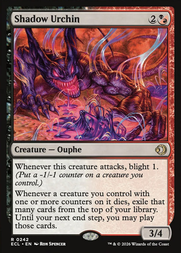 [Foil] ECL 242 Shadow Urchin R
