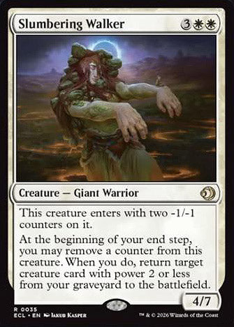 [Foil] ECL 035 Slumbering Walker R