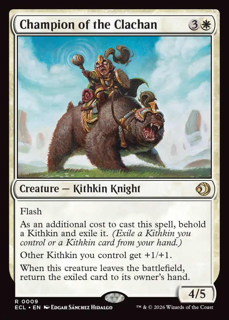 [Foil] ECL 009 Champion of the Clachan R