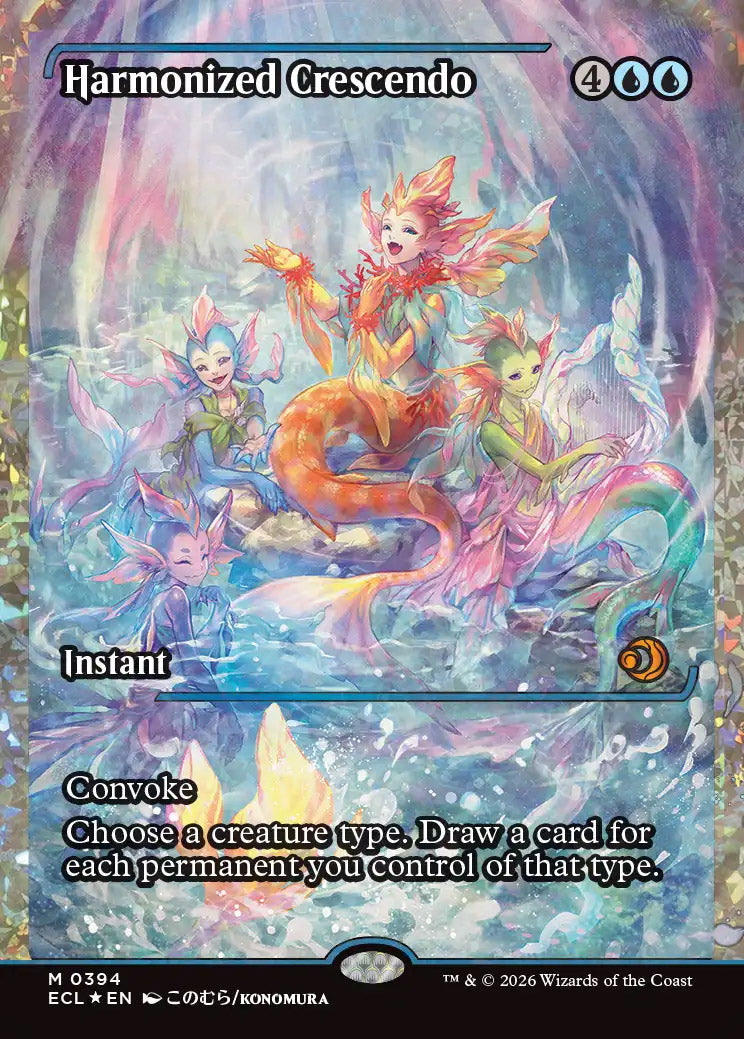 [Foil] ECL 394 Harmonized Crescendo (0394 - Japan Showcase Fracture Foil) M