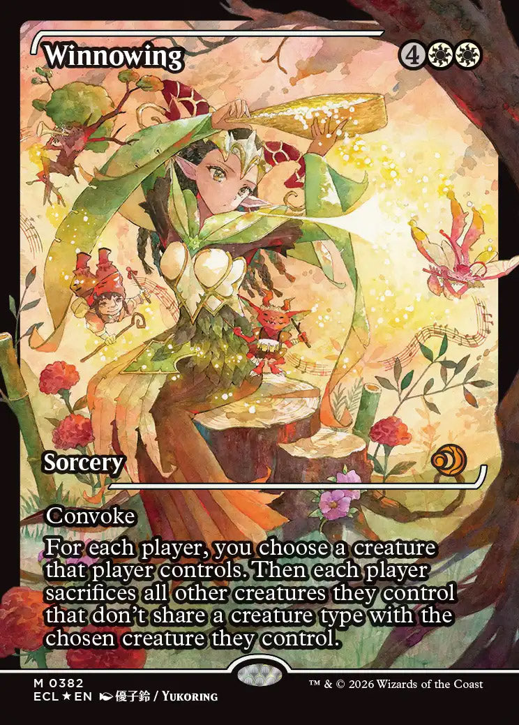 [Foil] ECL 382 Winnowing (0382 - Japan Showcase) M