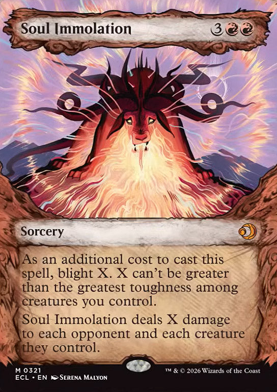 [Foil] ECL 321 Soul Immolation (0321 - Showcase) M