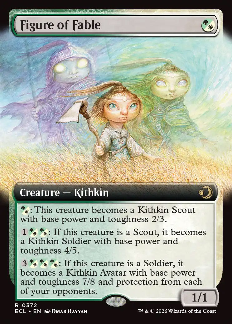 [Foil] ECL 372 Figure of Fable (0372 - Extended Art) R