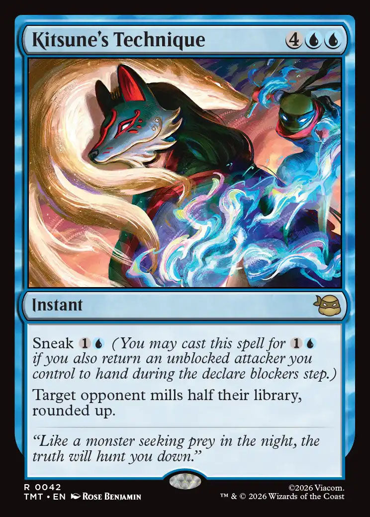 [Foil] TMT 042 Kitsune's Technique R