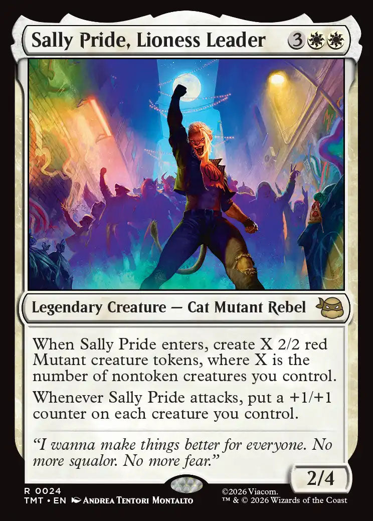 [Foil] TMT 024 Sally Pride, Lioness Leader R