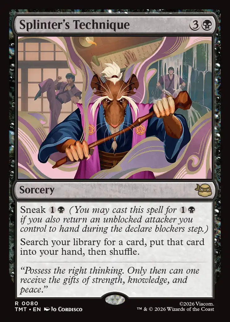 [Foil] TMT 080 Splinter's Technique R