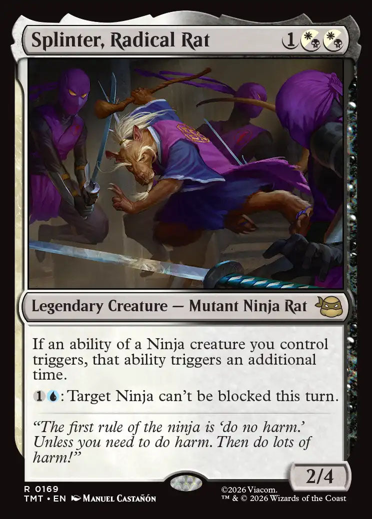 [Foil] TMT 169 Splinter, Radical Rat R