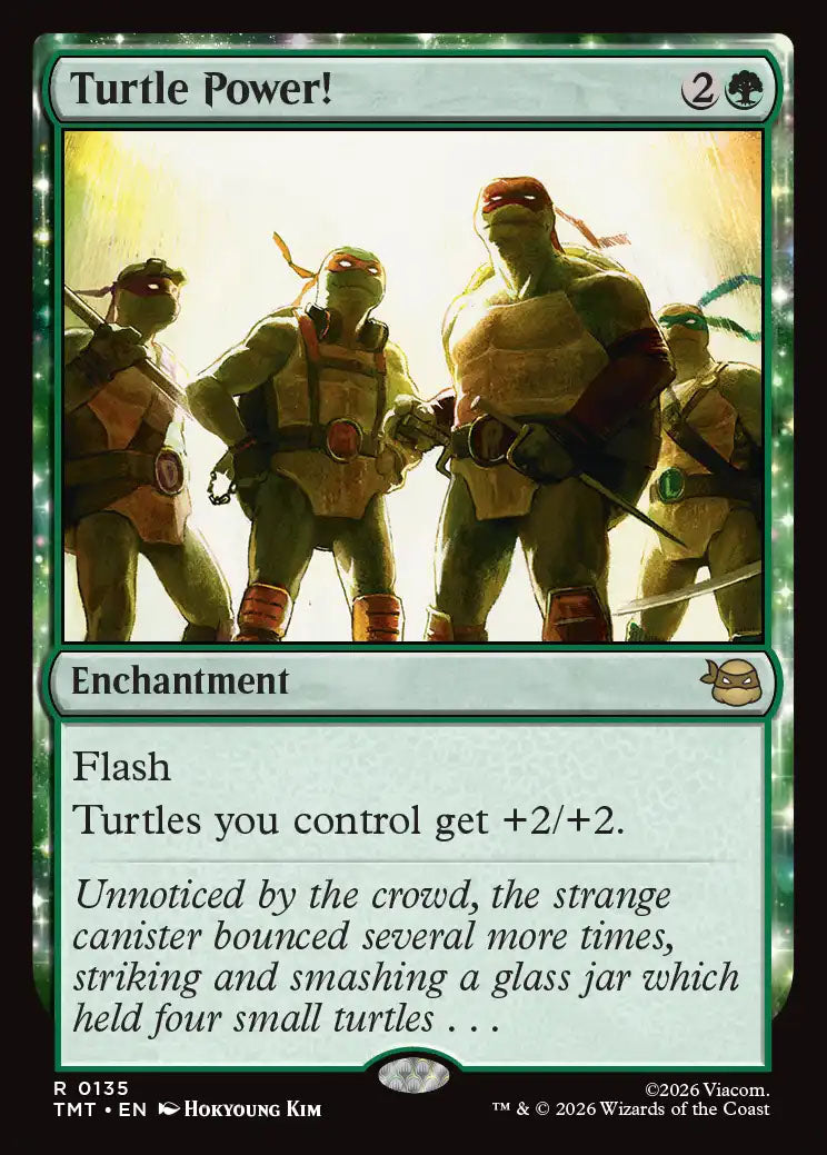[Foil] TMT 135 Turtle Power! R
