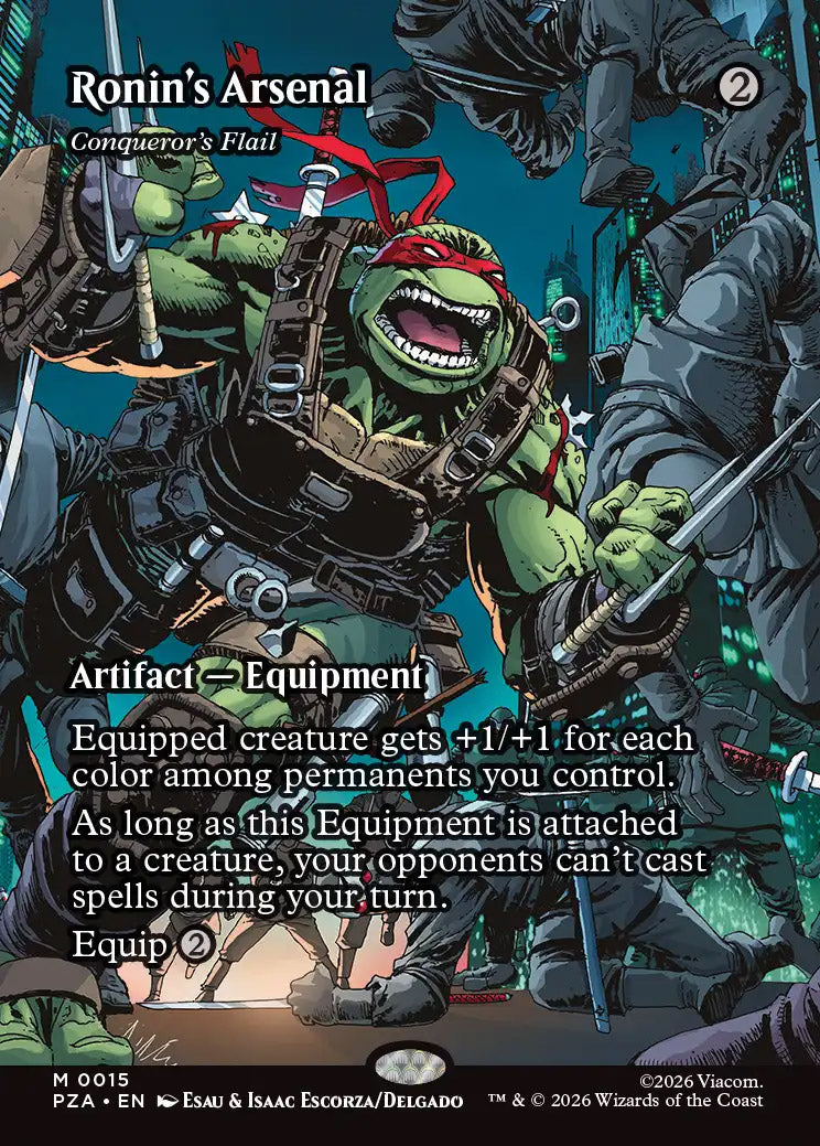 [Foil] PZA 015 Conqueror's Flail (Ronin's Arsenal) M