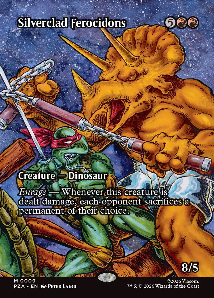 [Foil] PZA 009 Silverclad Ferocidons M