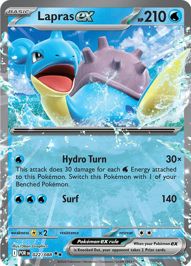 POR 022/088 Lapras ex RR
