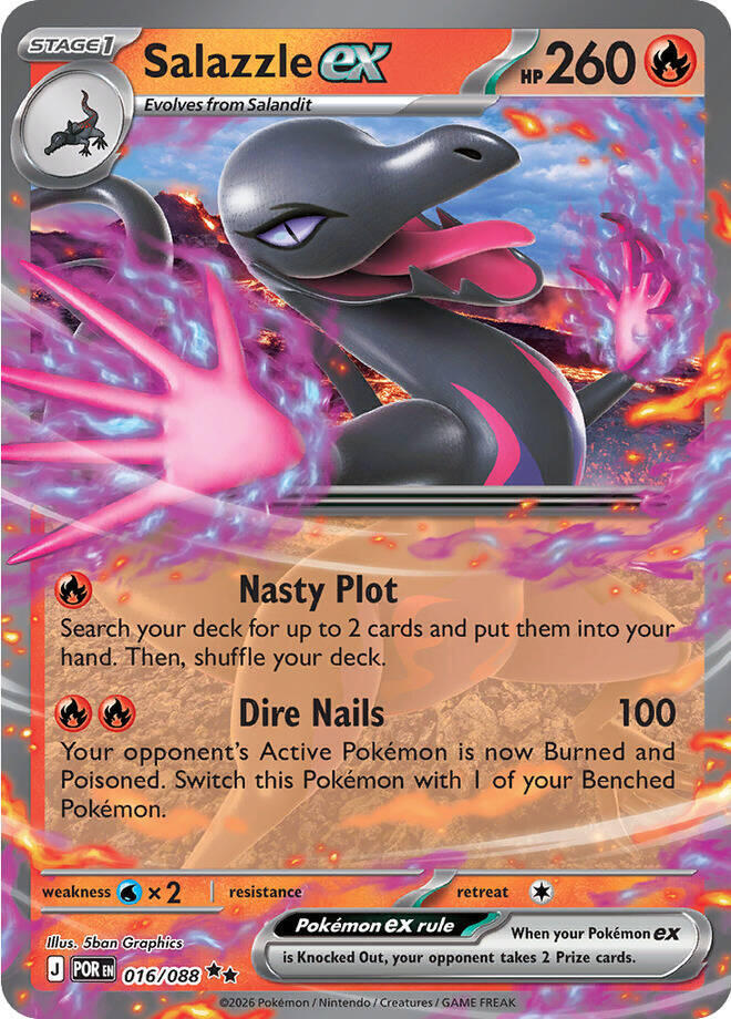 POR 016/088 Salazzle ex RR
