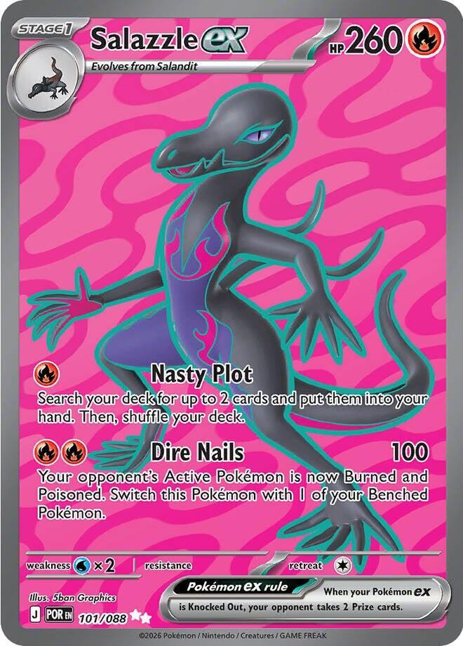 POR 101/088 Salazzle ex SR