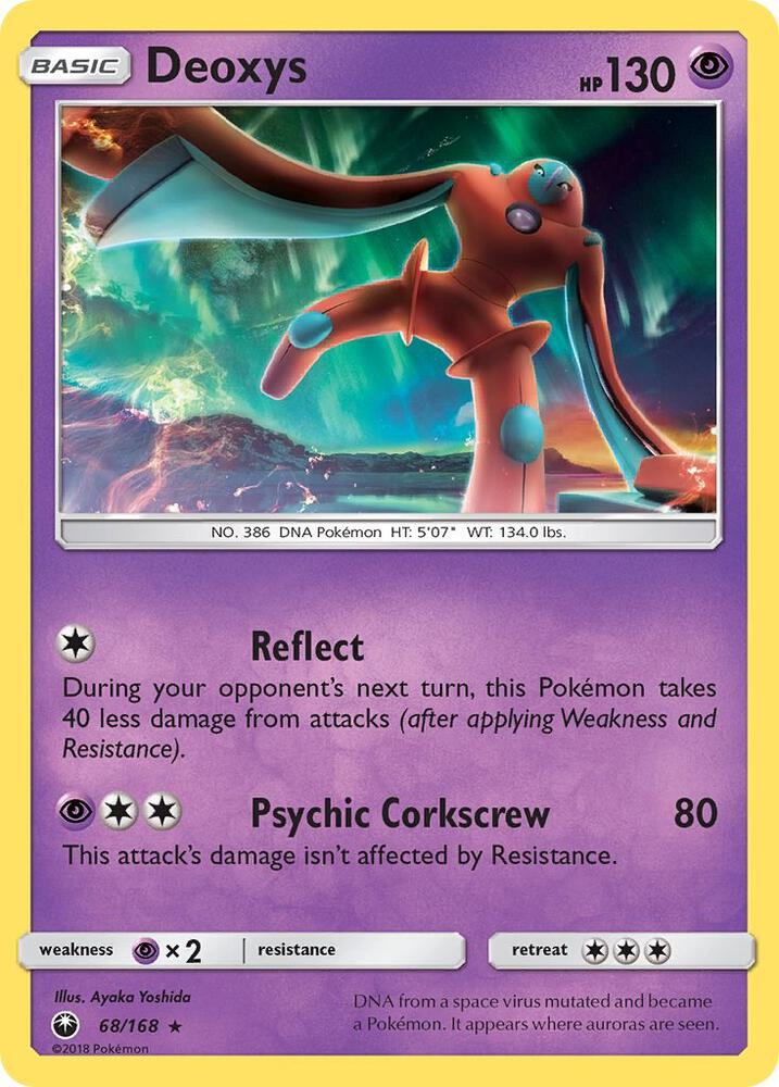 [Reverse Holo] CES 68/168 Deoxys R
