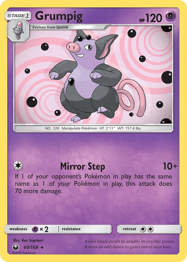 [Reverse Holo] CES 60/168 Grumpig R