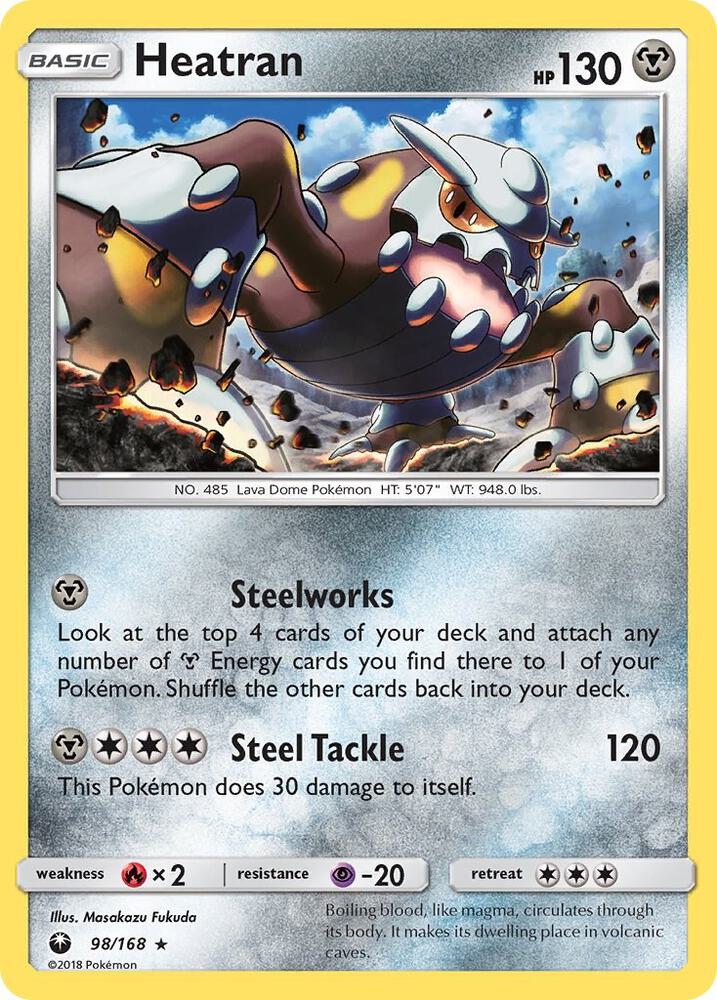 [Reverse Holo] CES 98/168 Heatran RH