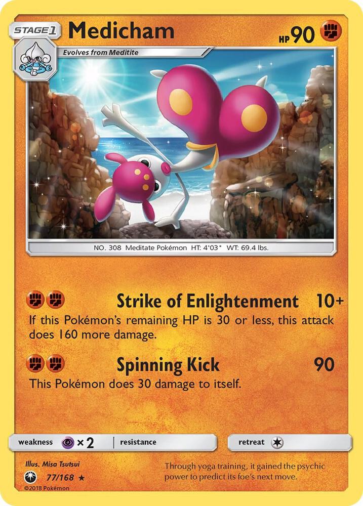 [Reverse Holo] CES 77/168 Medicham R