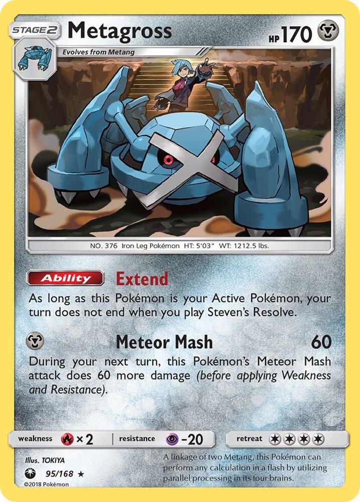 [Reverse Holo] CES 95/168 Metagross RH
