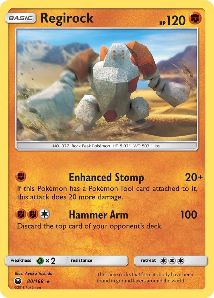 [Reverse Holo] CES 80/168 Regirock R
