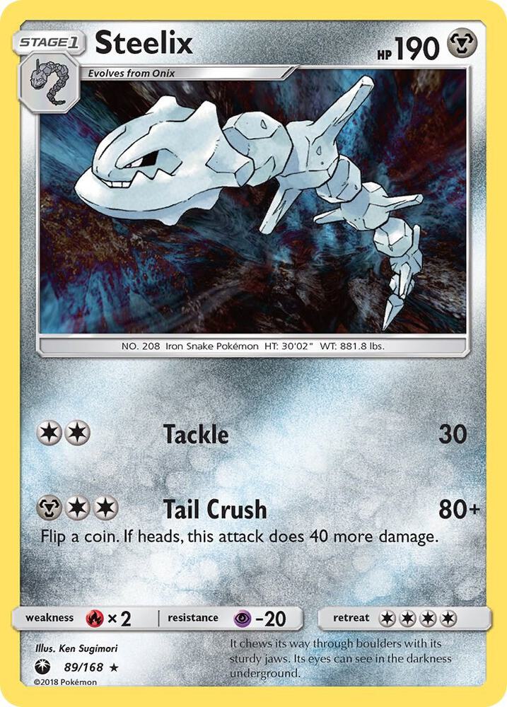 [Reverse Holo] CES 89/168 Steelix RH