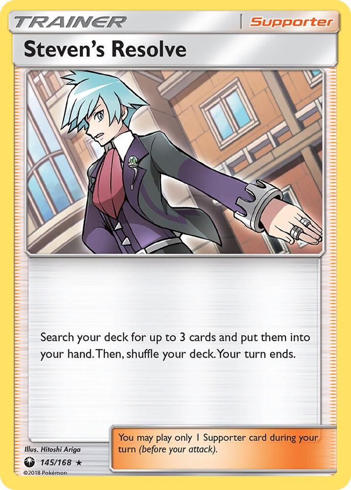 [Reverse Holo] CES 145/168 Steven's Resolve RH