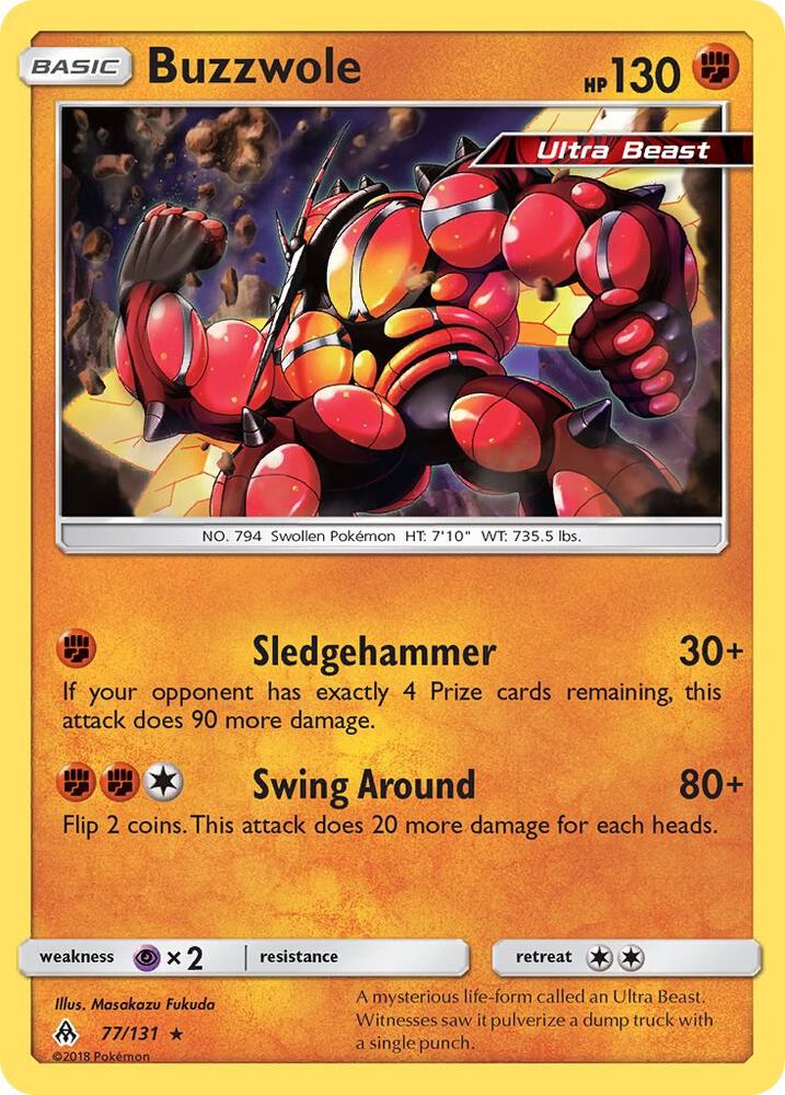 [Reverse Holo] FLI 77/131 Buzzwole R