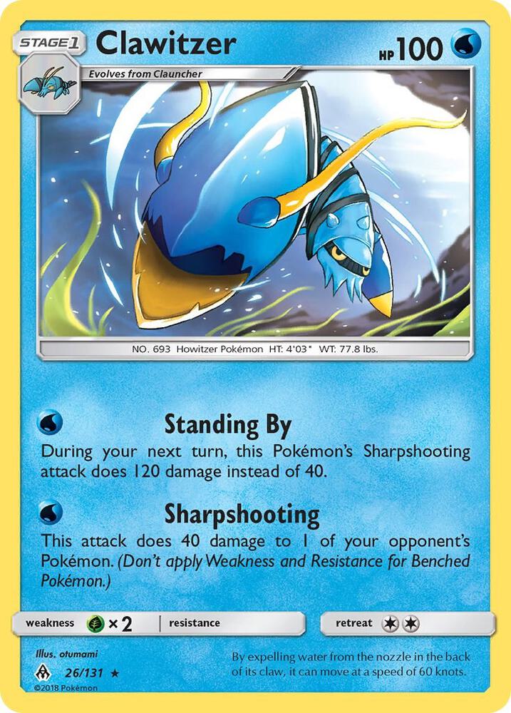 [Reverse Holo] FLI 26/131 Clawitzer R