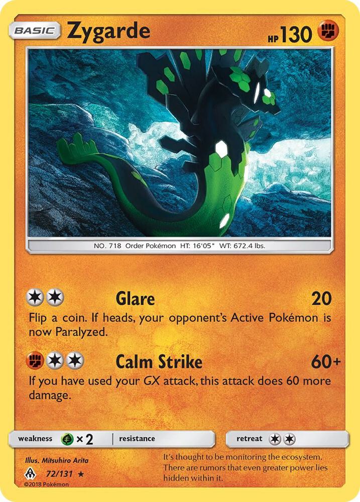 [Reverse Holo] FLI 72/131 Zygarde R