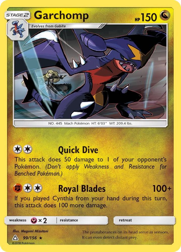 [Reverse Holo] UPR 99/156 Garchomp R