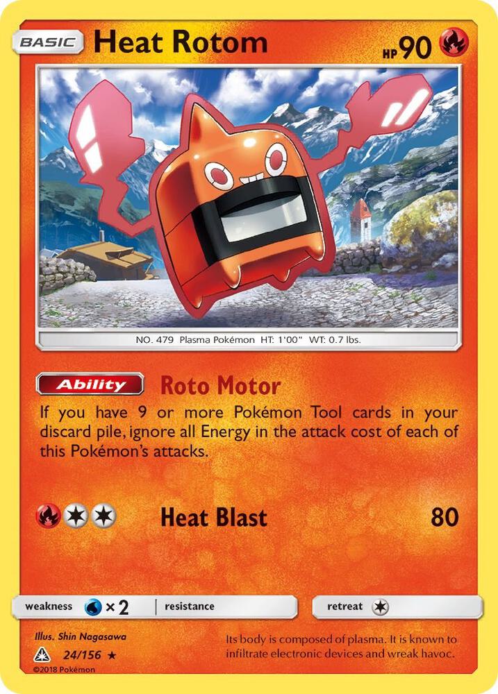 [Reverse Holo] UPR 24/156 Heat Rotom R