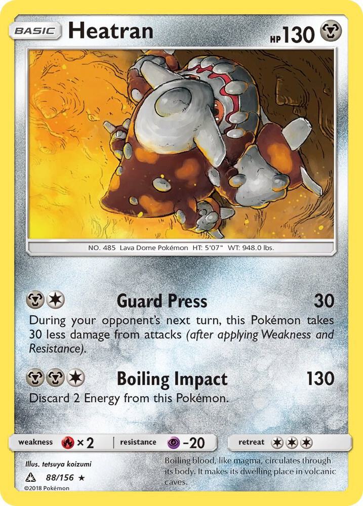 [Reverse Holo] UPR 88/156 Heatran RH