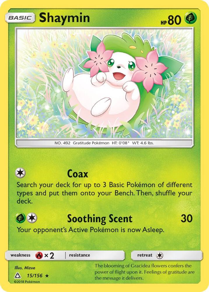 [Reverse Holo] UPR 15/156 Shaymin RH